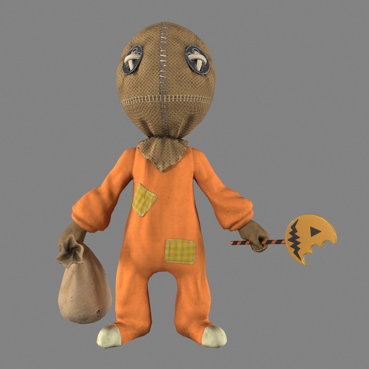 3D model Trick-r-Treat Sam Figure VR / AR / low-poly | CGTrader