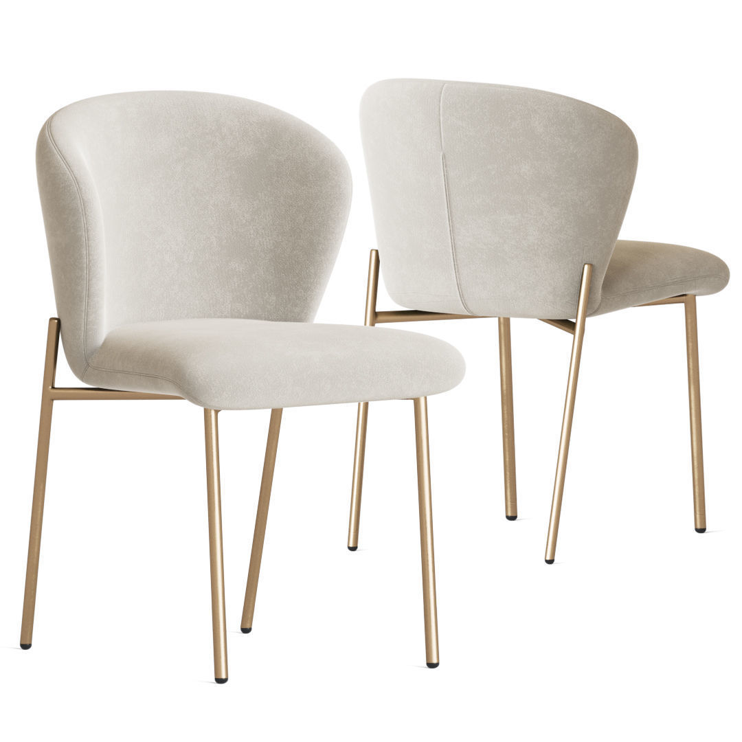 Dining Set 55 3D model_2