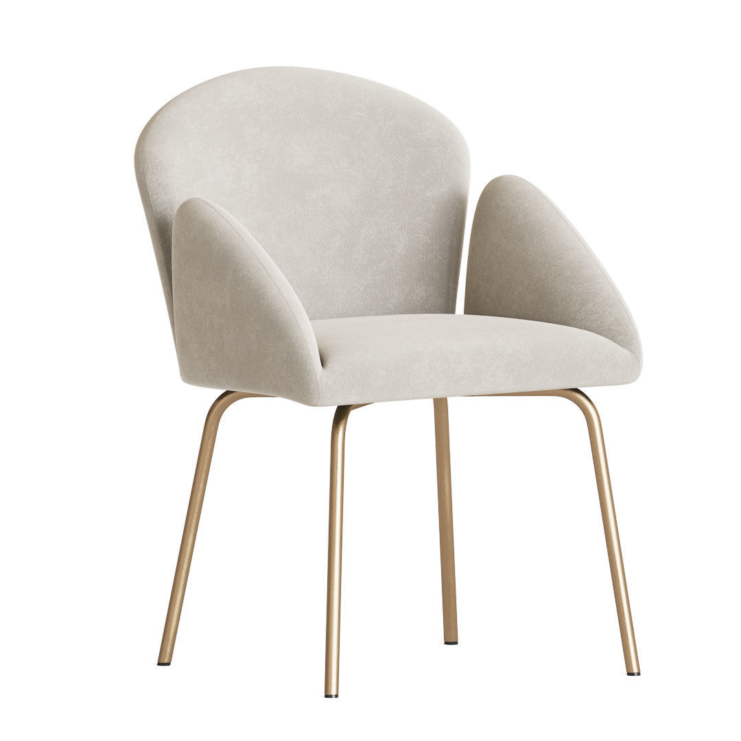 Dining Set 56 3D model_2