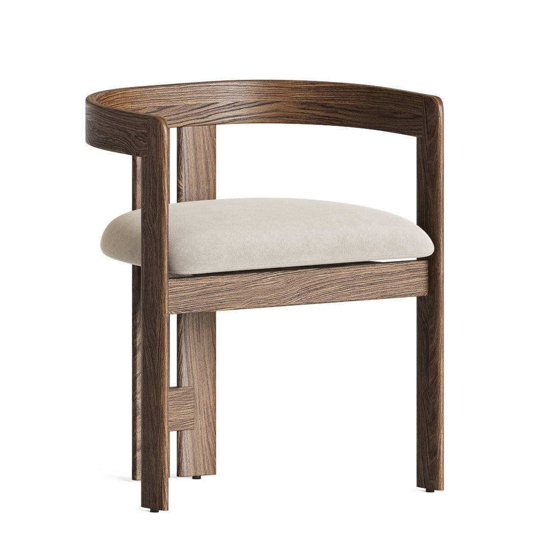 Dining Set 58 3D model_1