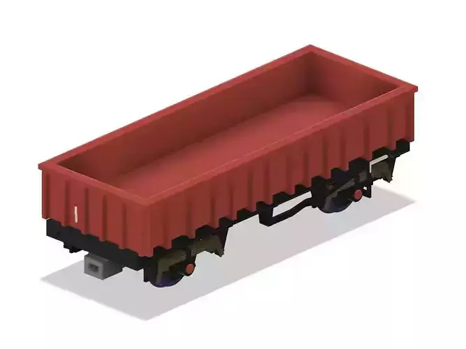OO Model Railway MFA Box Wagon
