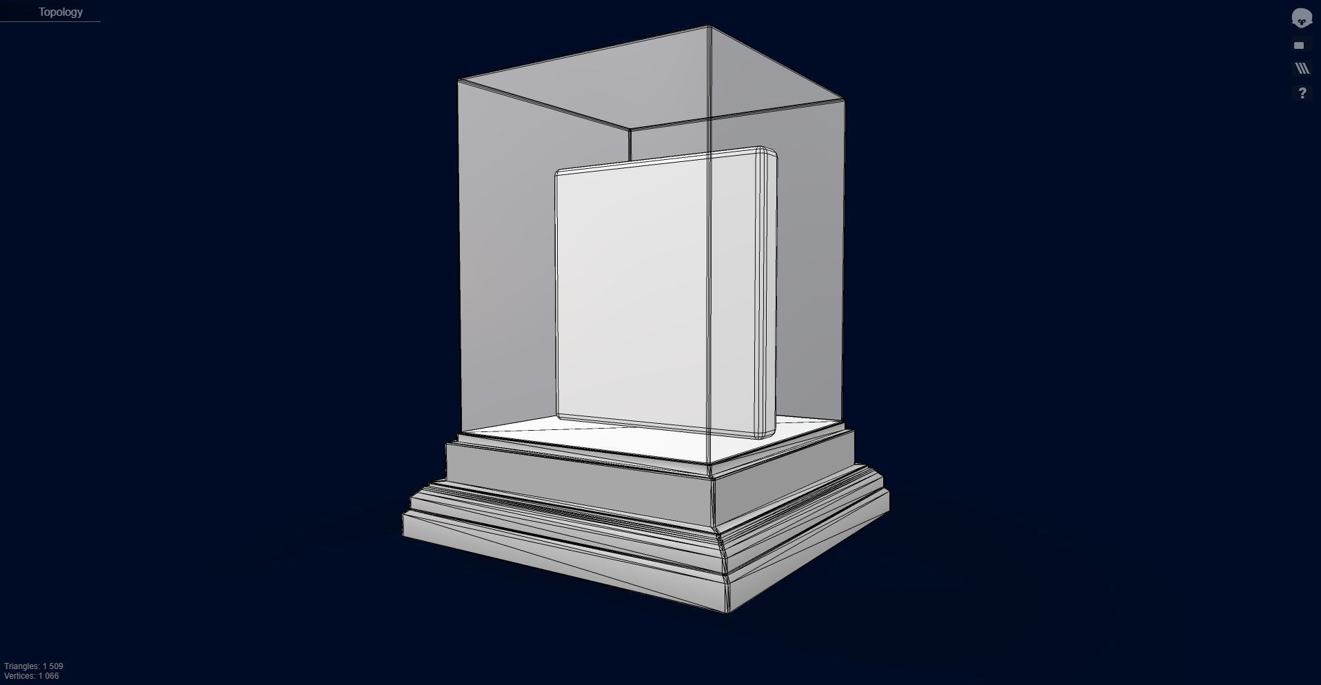 Mutant Ape 20 Gold Club Low-poly 3D model_10