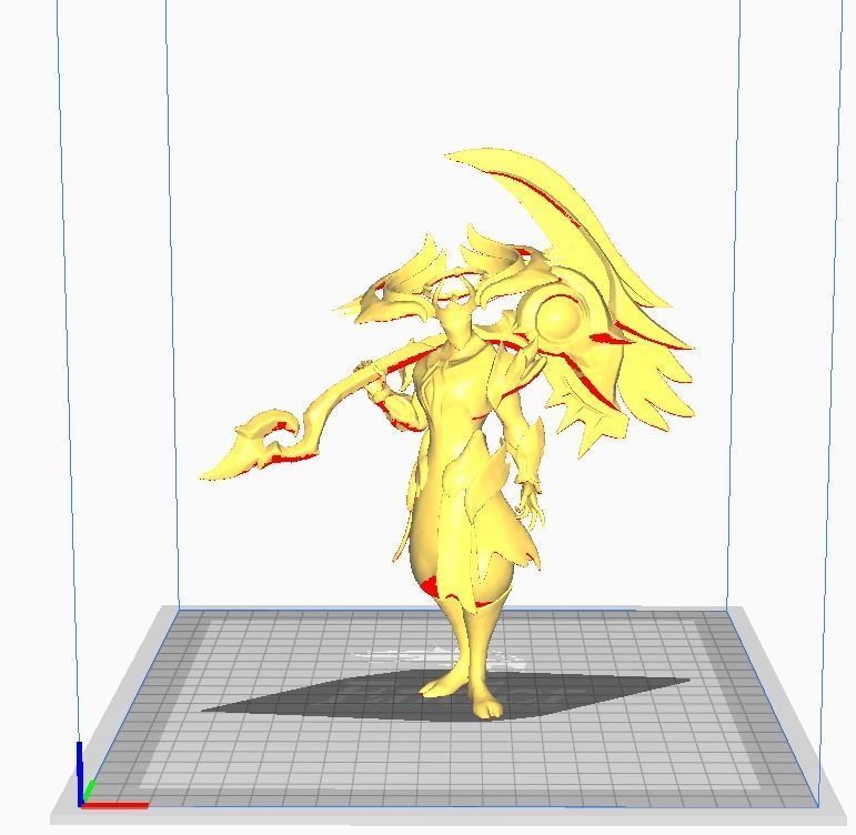 Prestige Nightbringer Kayn Rhaast form 3D Model 3D print model_1