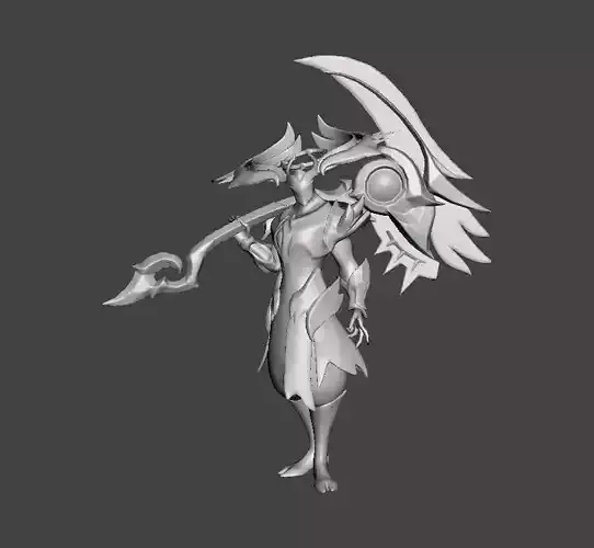 Prestige Nightbringer Kayn Rhaast form 3D Model