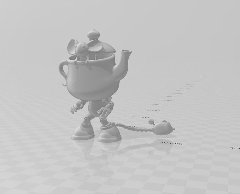 Porcelain Amumu 3D Model 3D print model_1