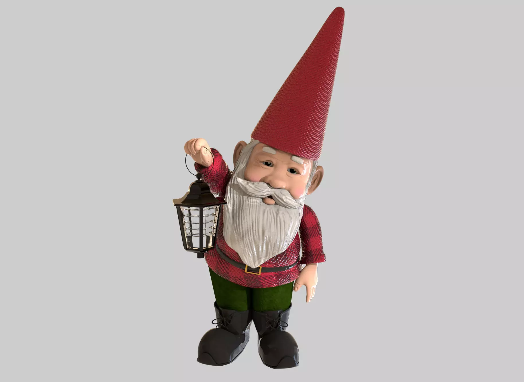 GNOME STATUE 3D model_0