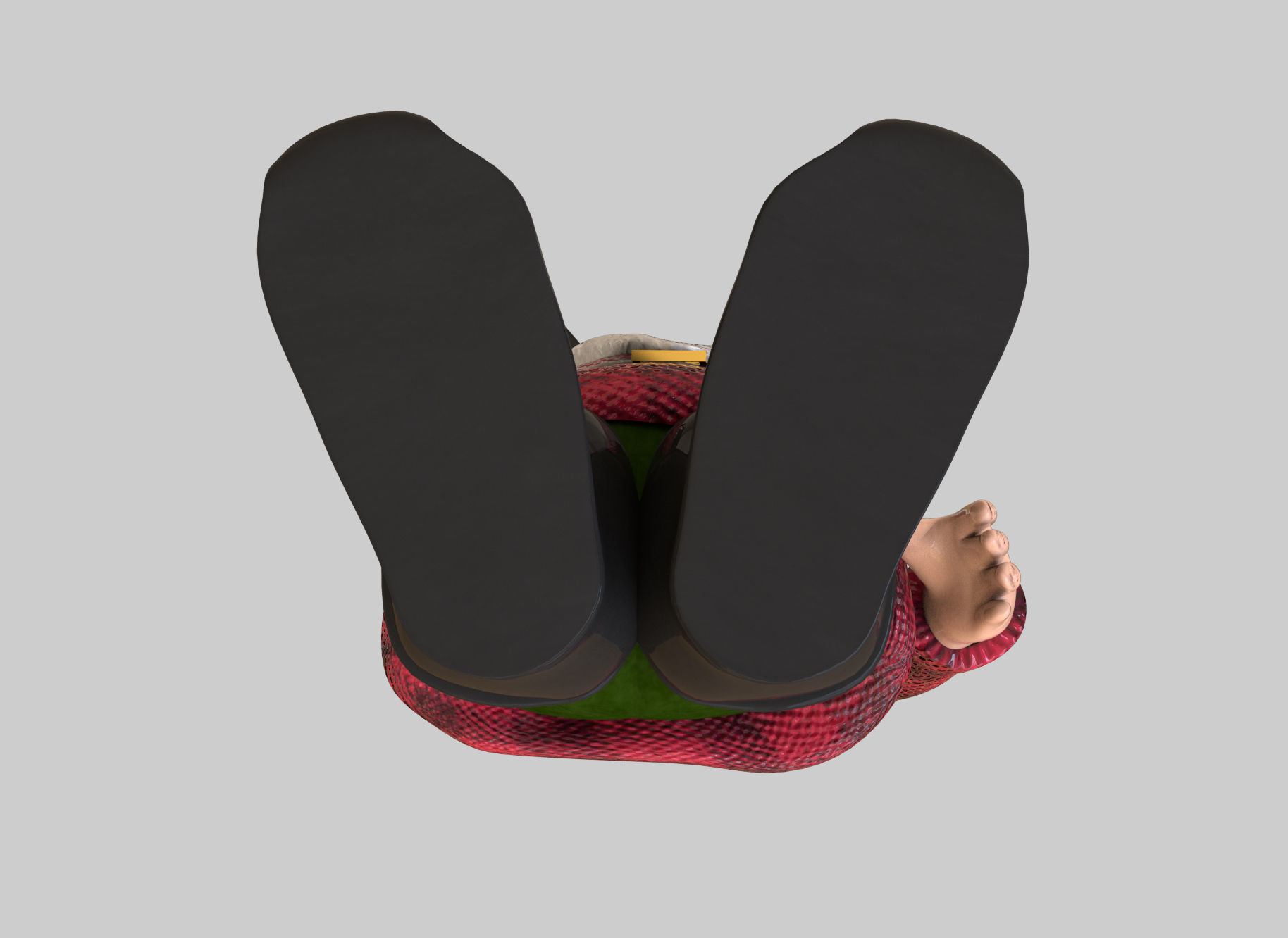 GNOME STATUE 3D model_4