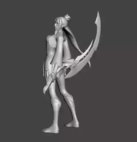 Firecracker Diana 3D Model