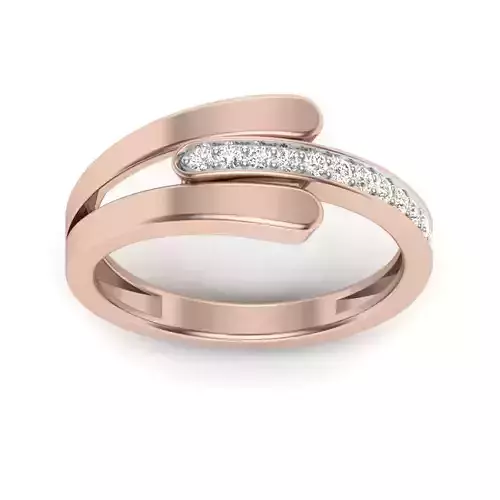 solitaire wedding engagement women ring 3dm render detail