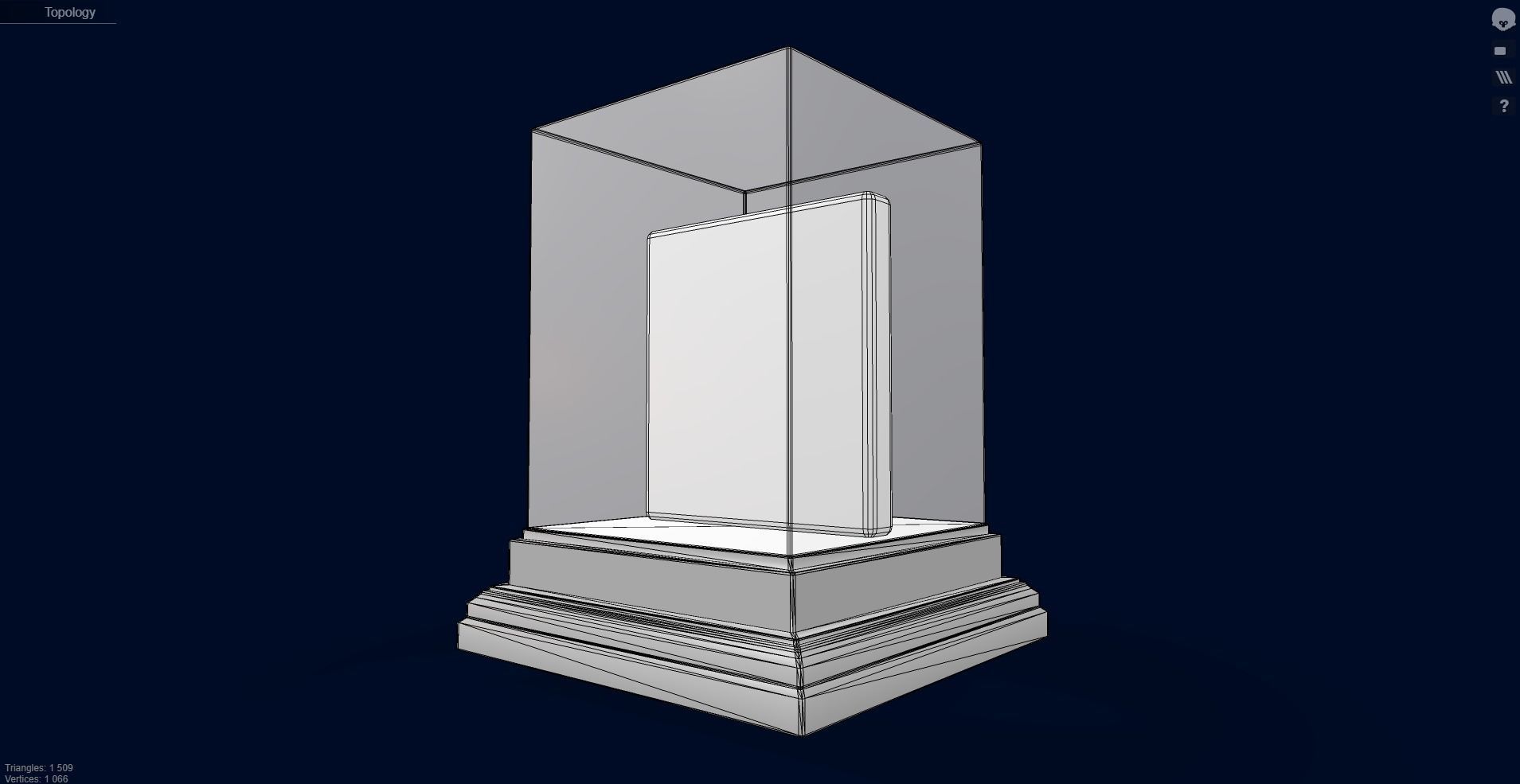 Mutant Ape 21 Gold Club Low-poly 3D model_13