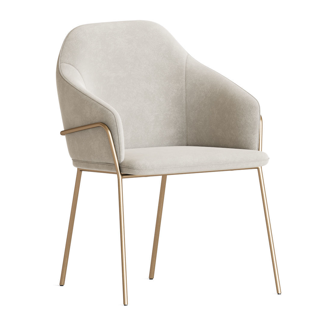 Dining Set 59 3D model_2