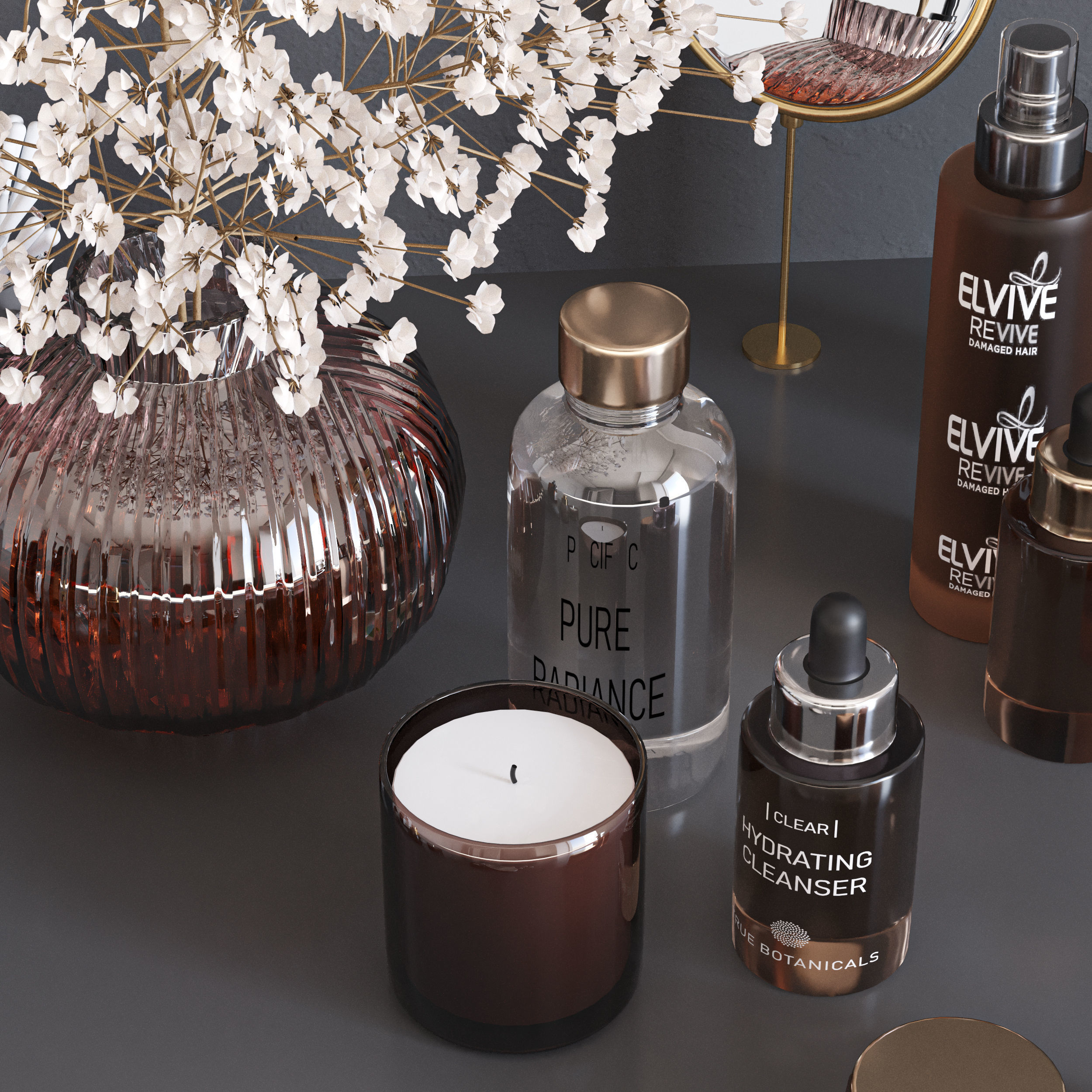 bathroom accessories 12 3D model_3