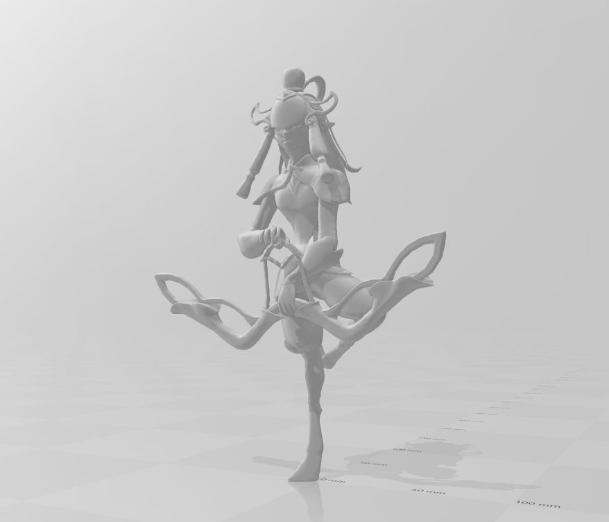 Porcelain Kindred 3D Model 3D print model_3