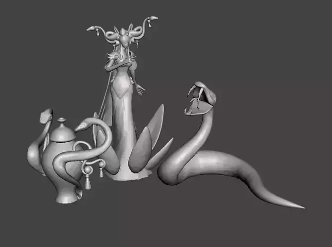 Porcelain Lissandra 3D Model