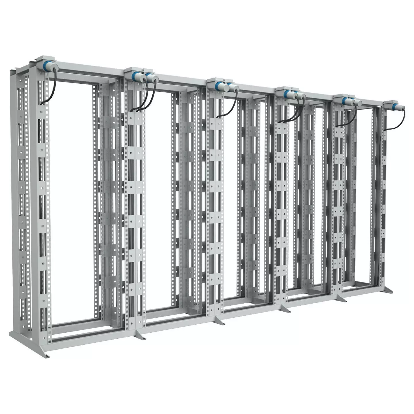 Data Server Chassis Rack 3D model_0