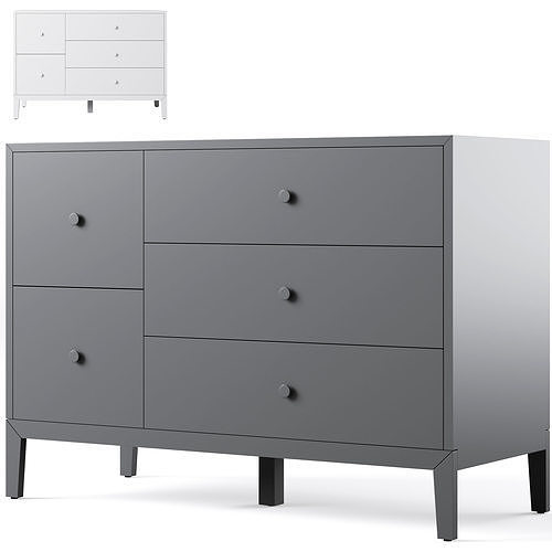 Kids Ever Simple Wide Dresser  3D model