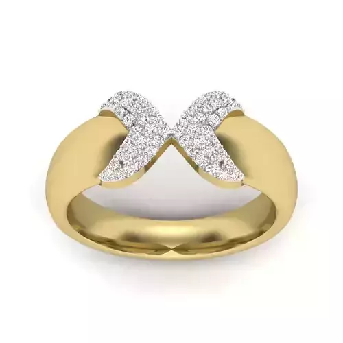 solitaire wedding engagement women ring 3dm render detail