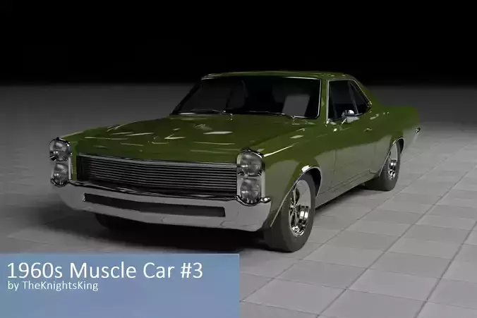 1960s Muscle Car 3