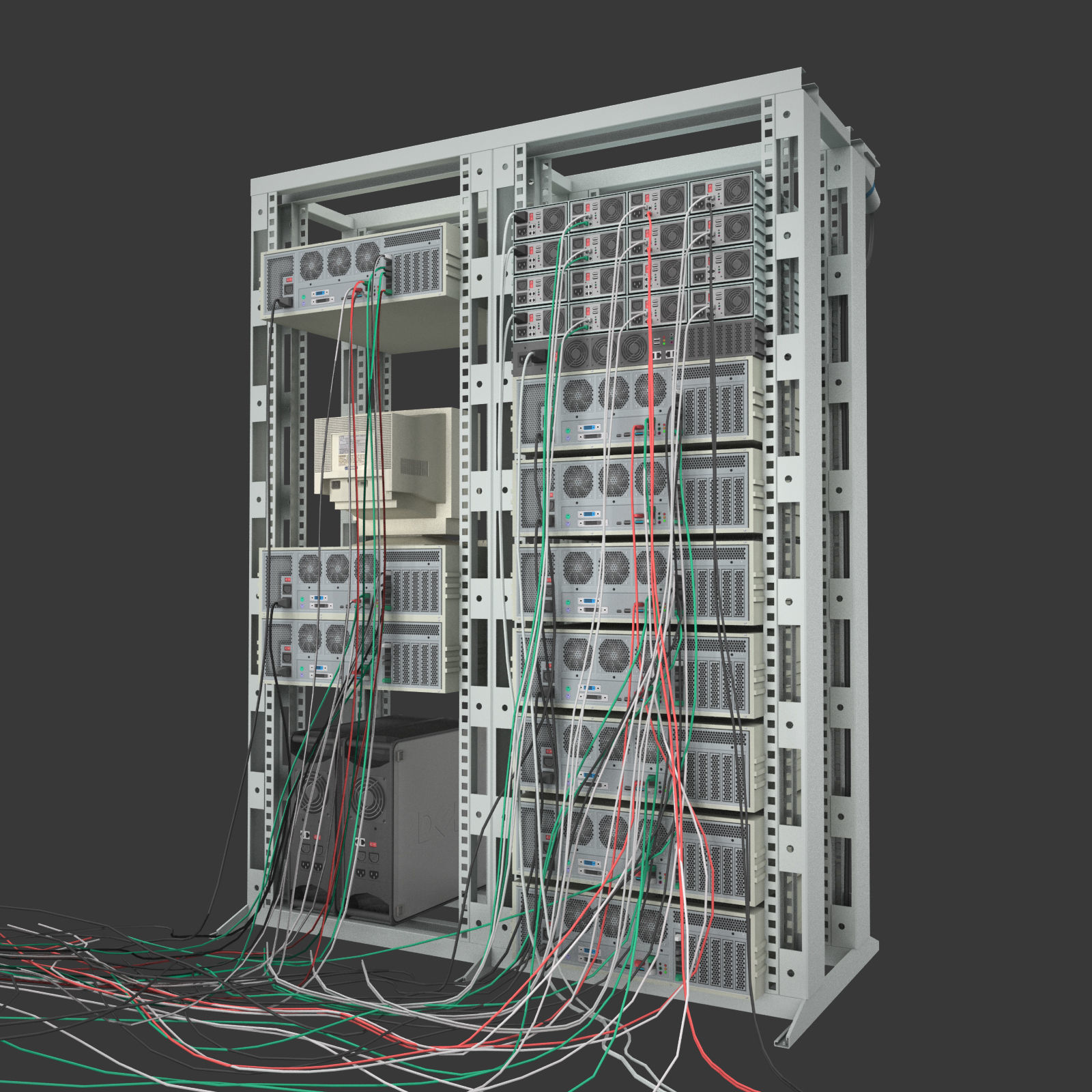 Data Server System Equipment 1 3D model_6
