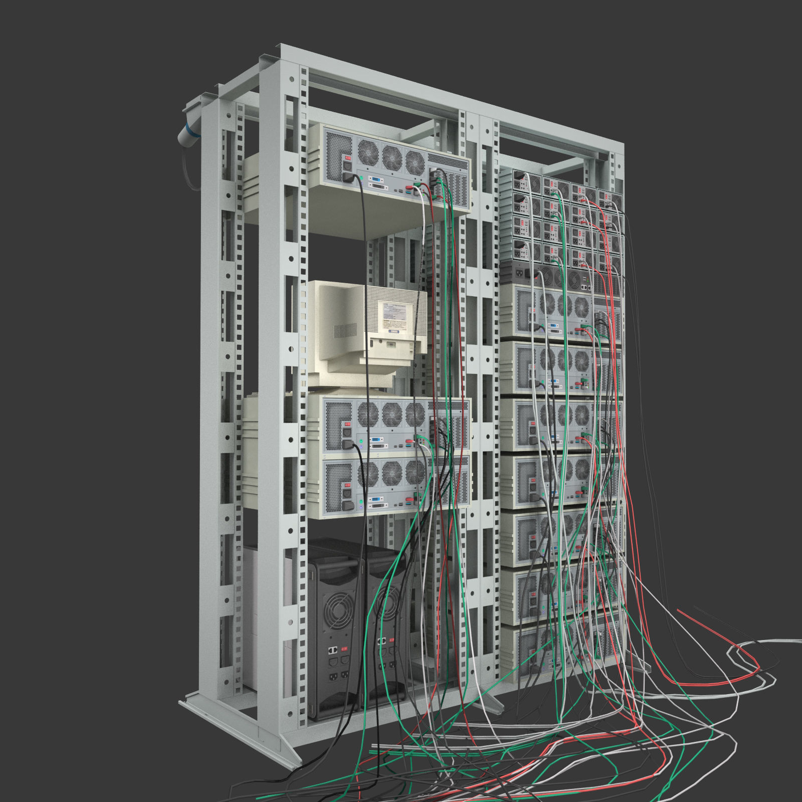 Data Server System Equipment 1 3D model_5