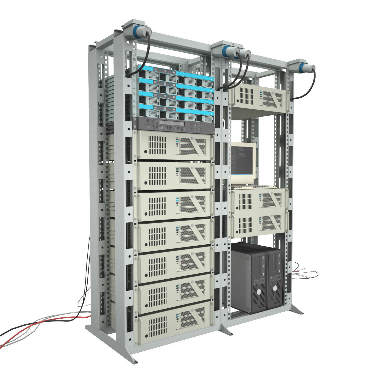 Data Server System Equipment 1 3D model_1