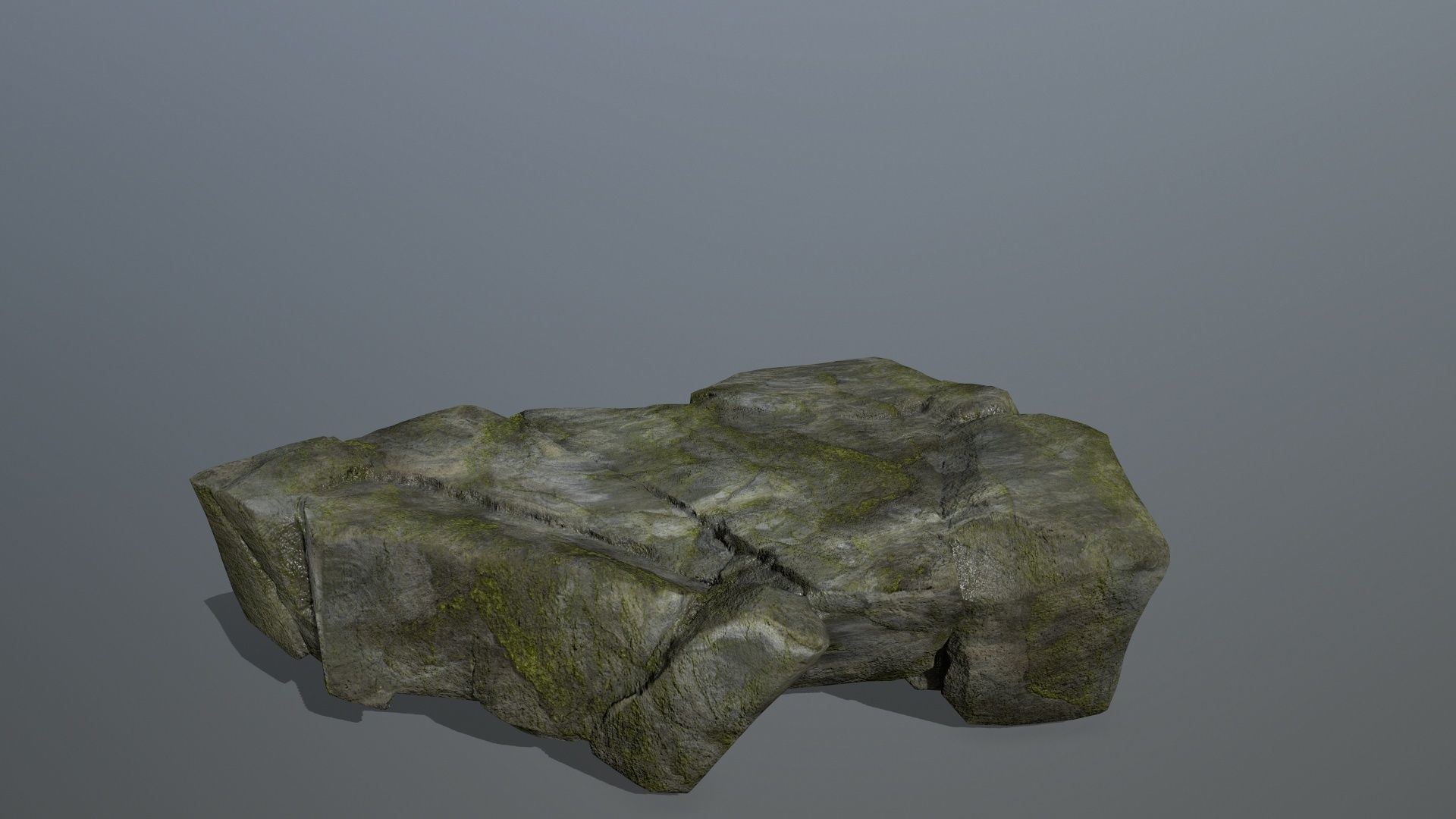 rocks rock Low-poly 3D model_5