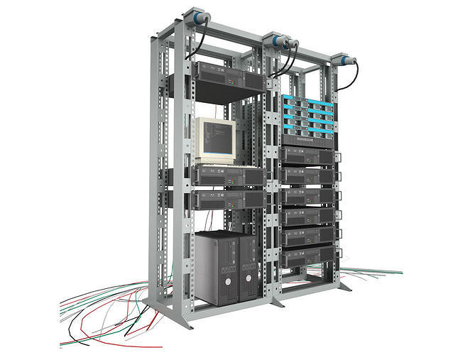 Data Server System Equipment 2 3D model