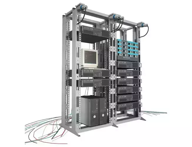 Data Server System Equipment 2 3D model