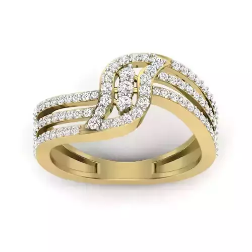 solitaire wedding engagement ring 3dm render detail