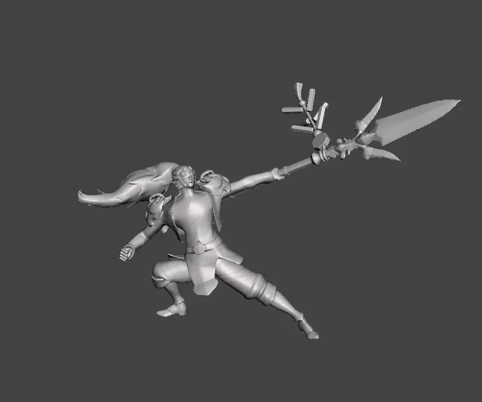 Firecracker Xin Zhao 3D Model 3D print model_0