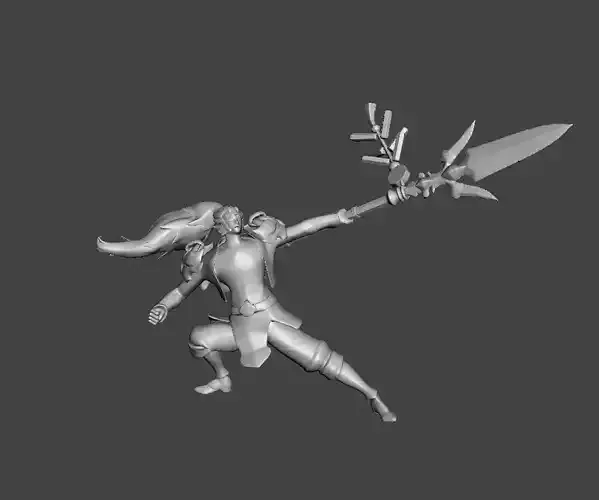 Firecracker Xin Zhao 3D Model