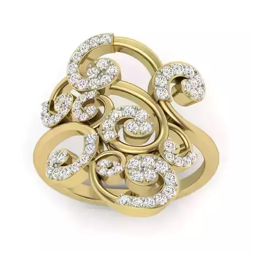 Solitaire Wedding Engagement Ring with 360 View