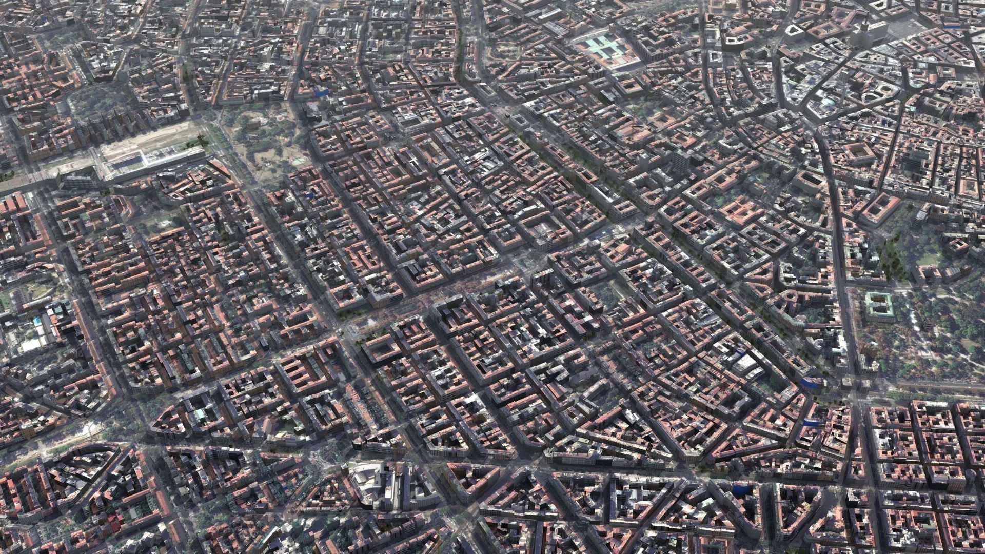 Milan City Italy Low-poly 3D model_20