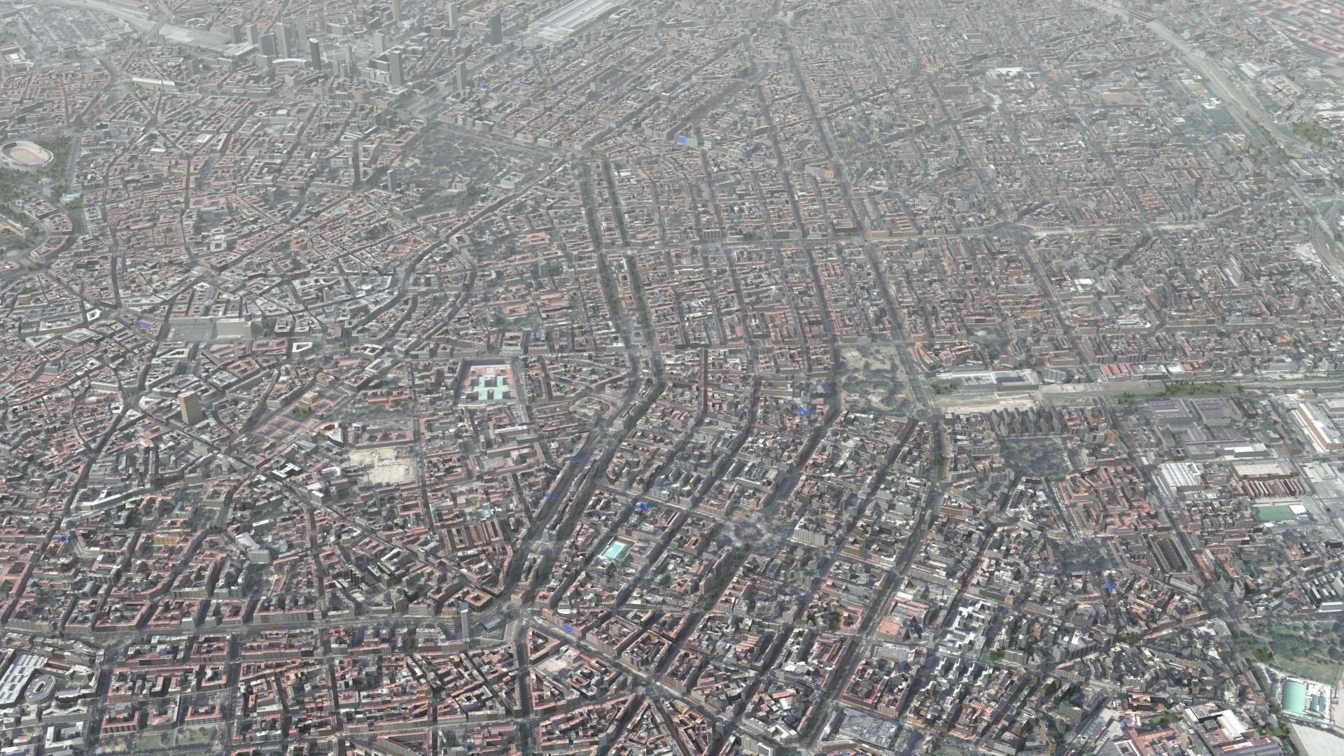 Milan City Italy Low-poly 3D model_26