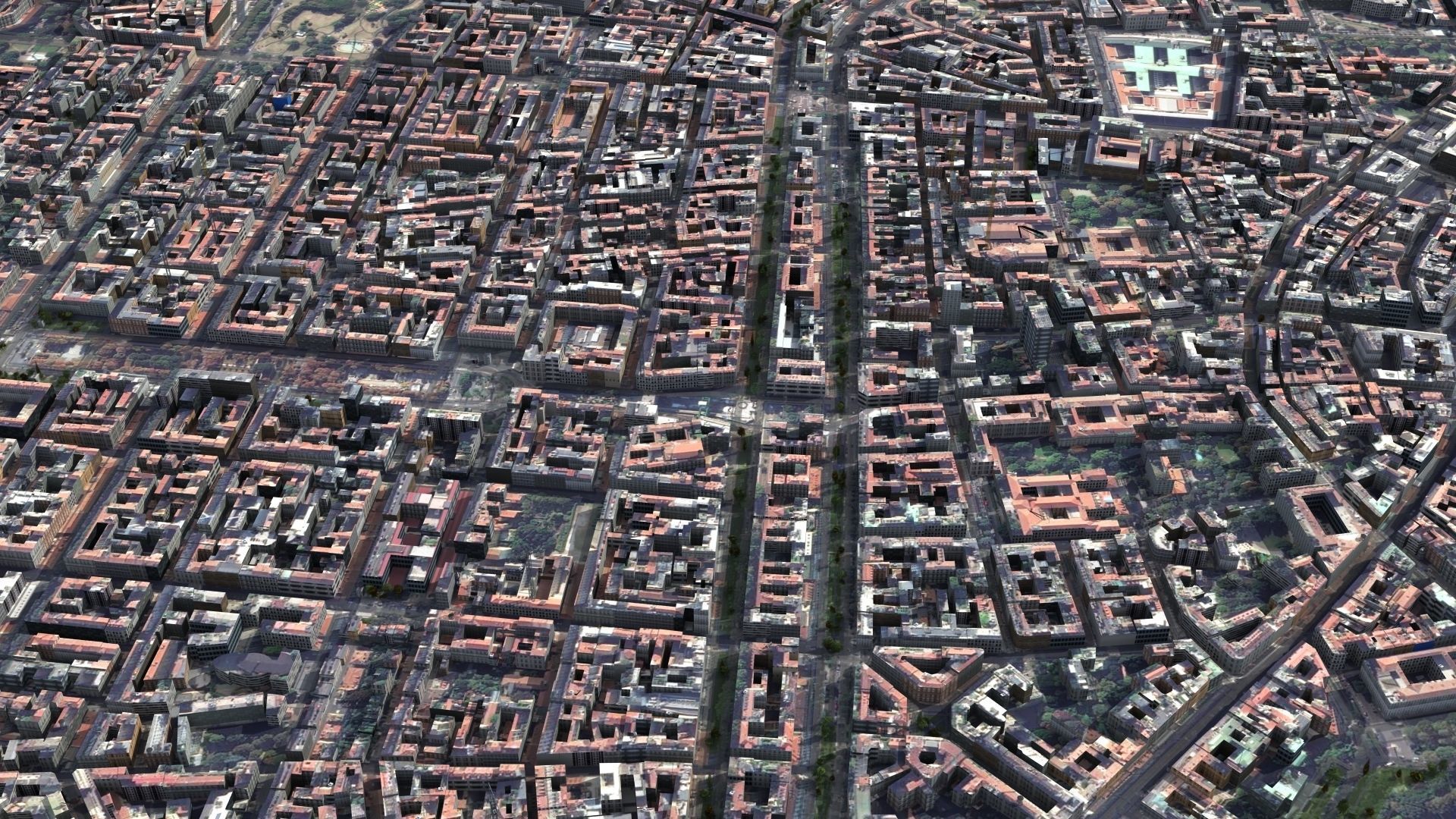 Milan City Italy Low-poly 3D model_17