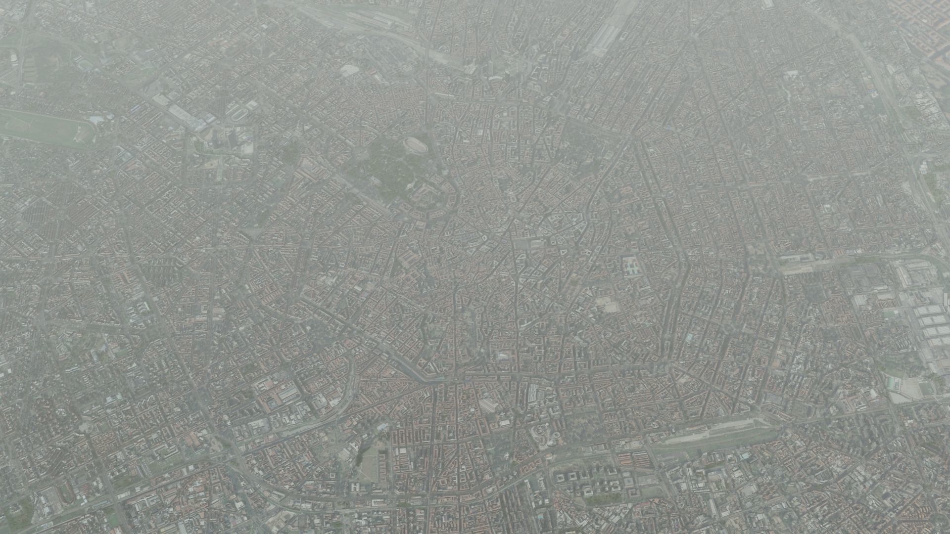 Milan City Italy Low-poly 3D model_27