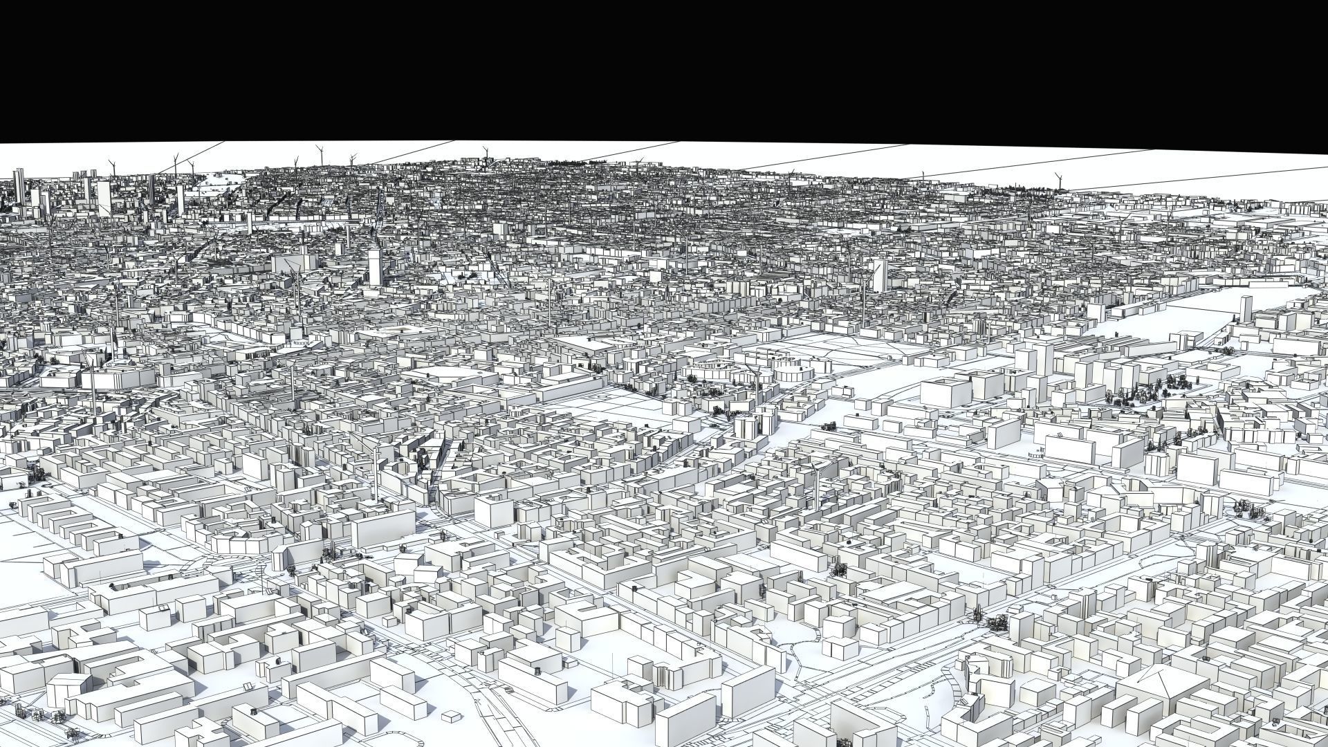 Milan City Italy Low-poly 3D model_44