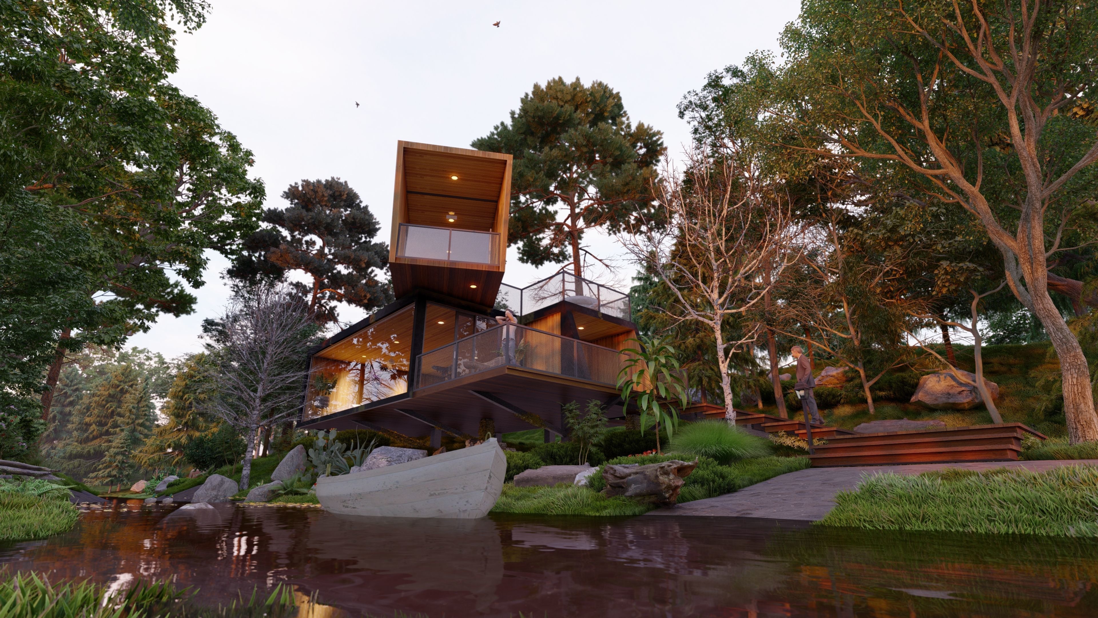 SCENE LUMION 11 5 AND ABOVE box house BY YOGA4ARCH 3D model_17