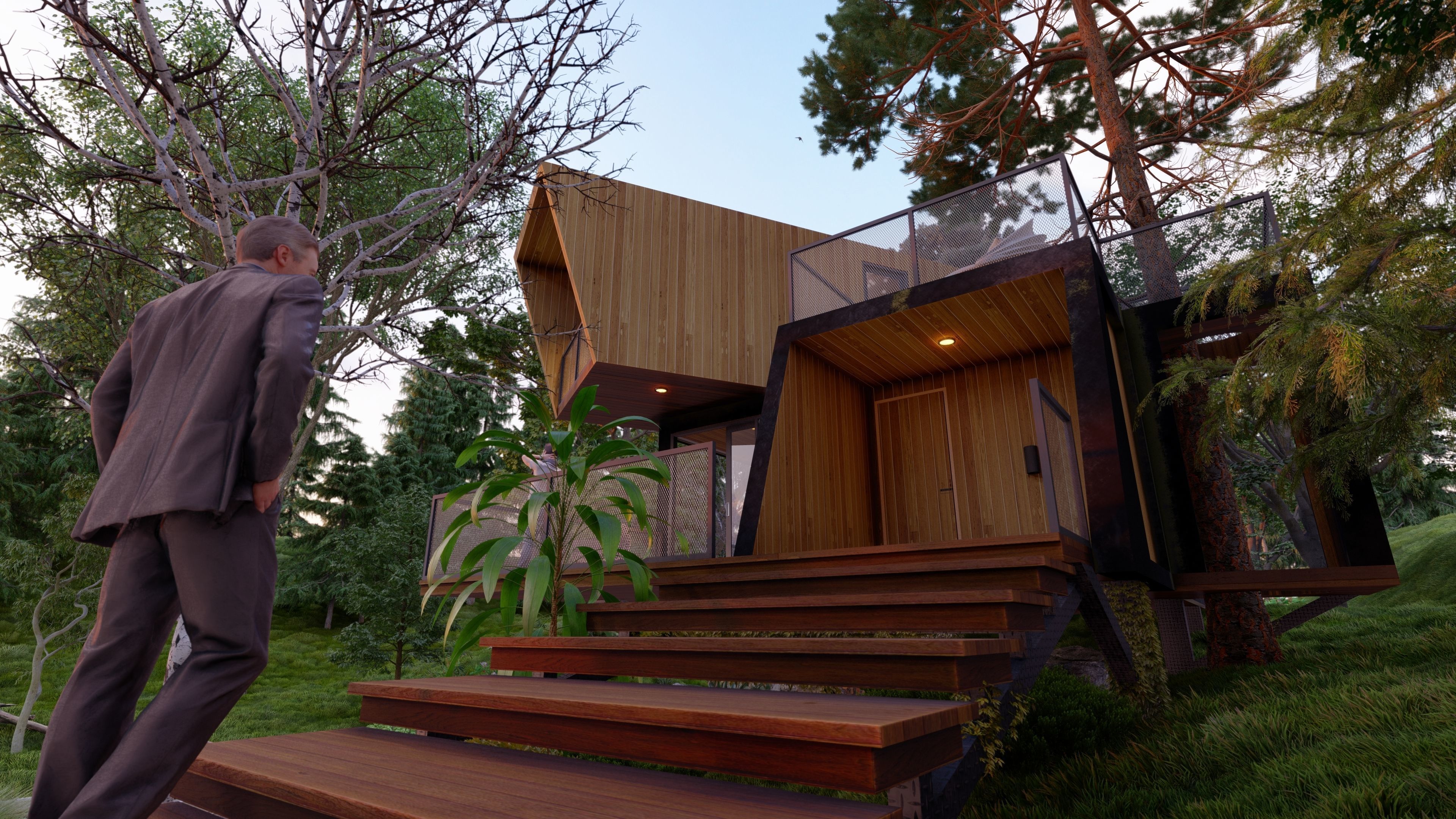 SCENE LUMION 11 5 AND ABOVE box house BY YOGA4ARCH 3D model_28