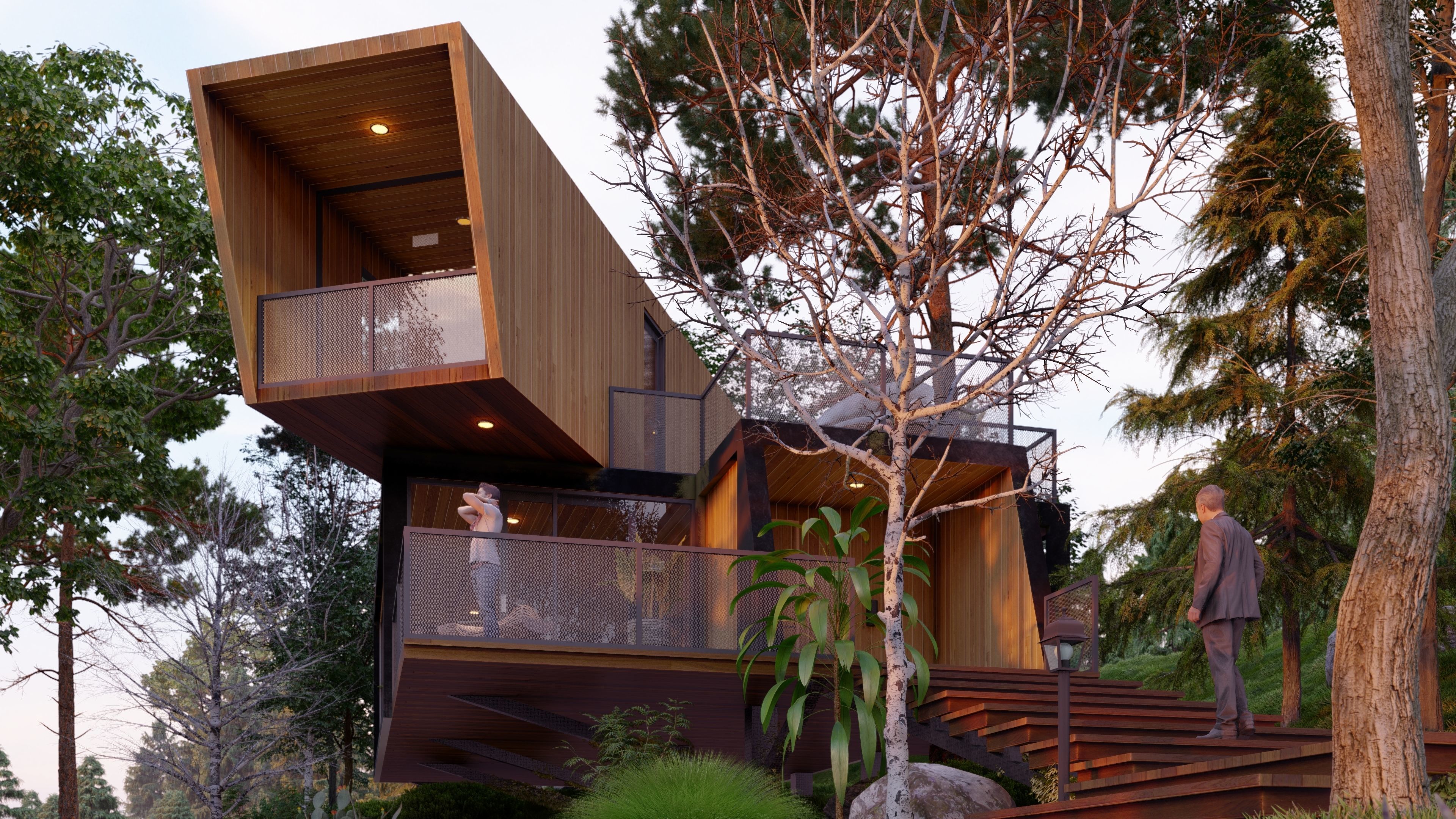 SCENE LUMION 11 5 AND ABOVE box house BY YOGA4ARCH 3D model_33