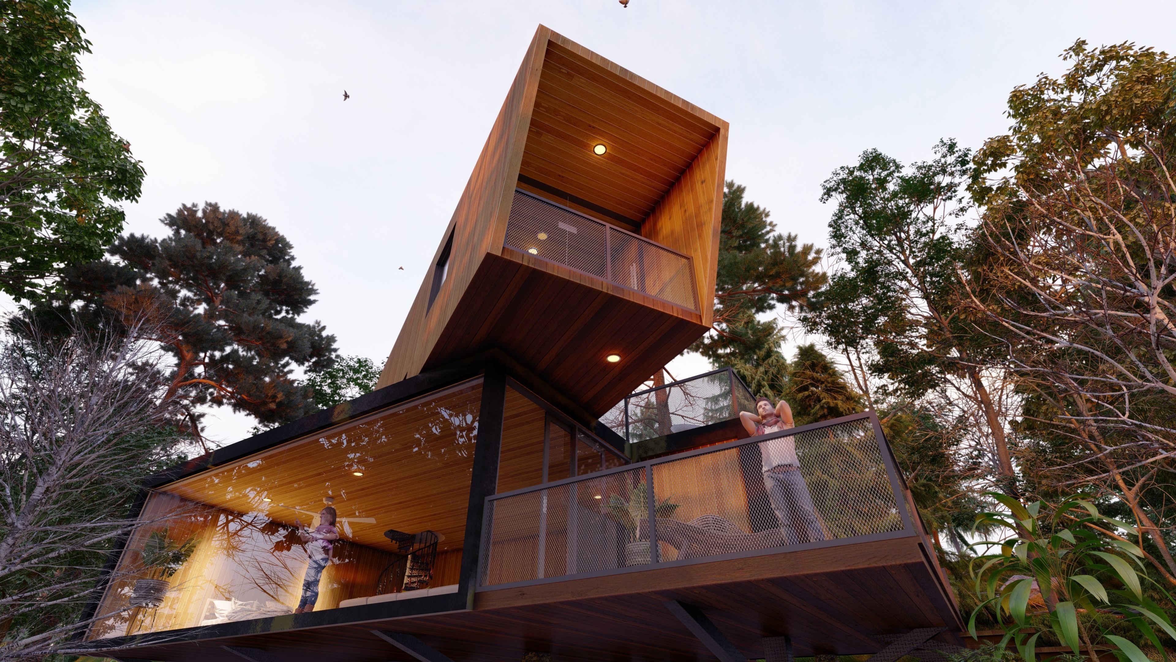 SCENE LUMION 11 5 AND ABOVE box house BY YOGA4ARCH 3D model_8