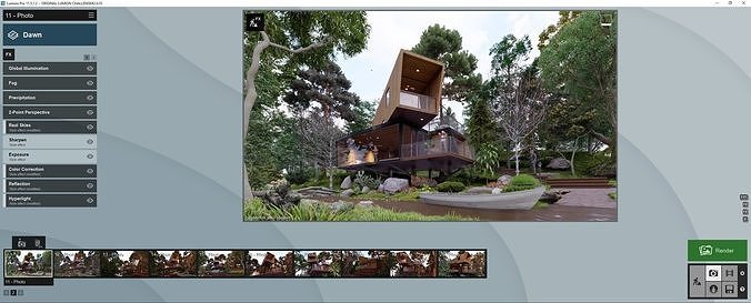 SCENE LUMION 11 5 AND ABOVE box house BY YOGA4ARCH 3D model 6
