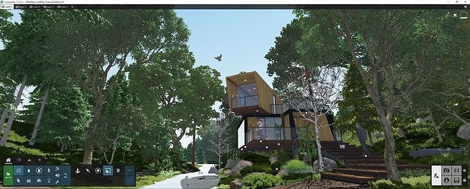 SCENE LUMION 11 5 AND ABOVE box house BY YOGA4ARCH 3D model 7