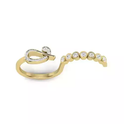 Solitaire Wedding Engagement Ring with 360 View