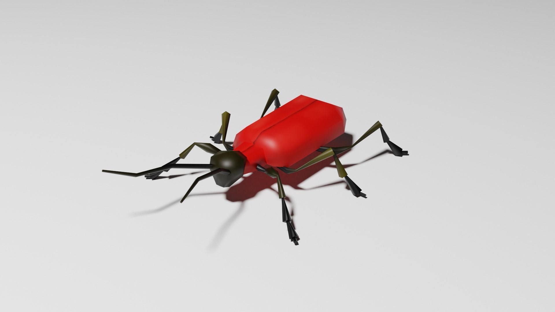 Insects Pack - Low Poly 3D model_15