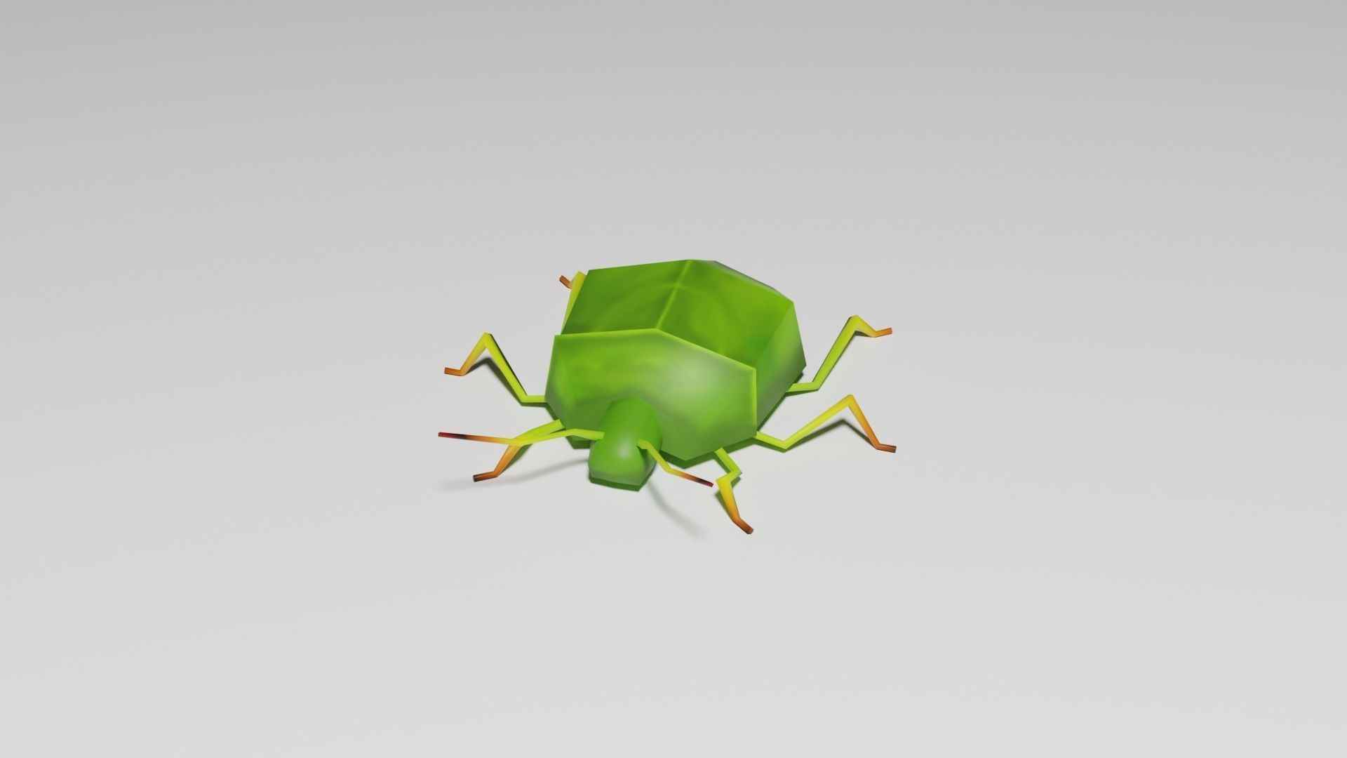 Insects Pack - Low Poly 3D model_9
