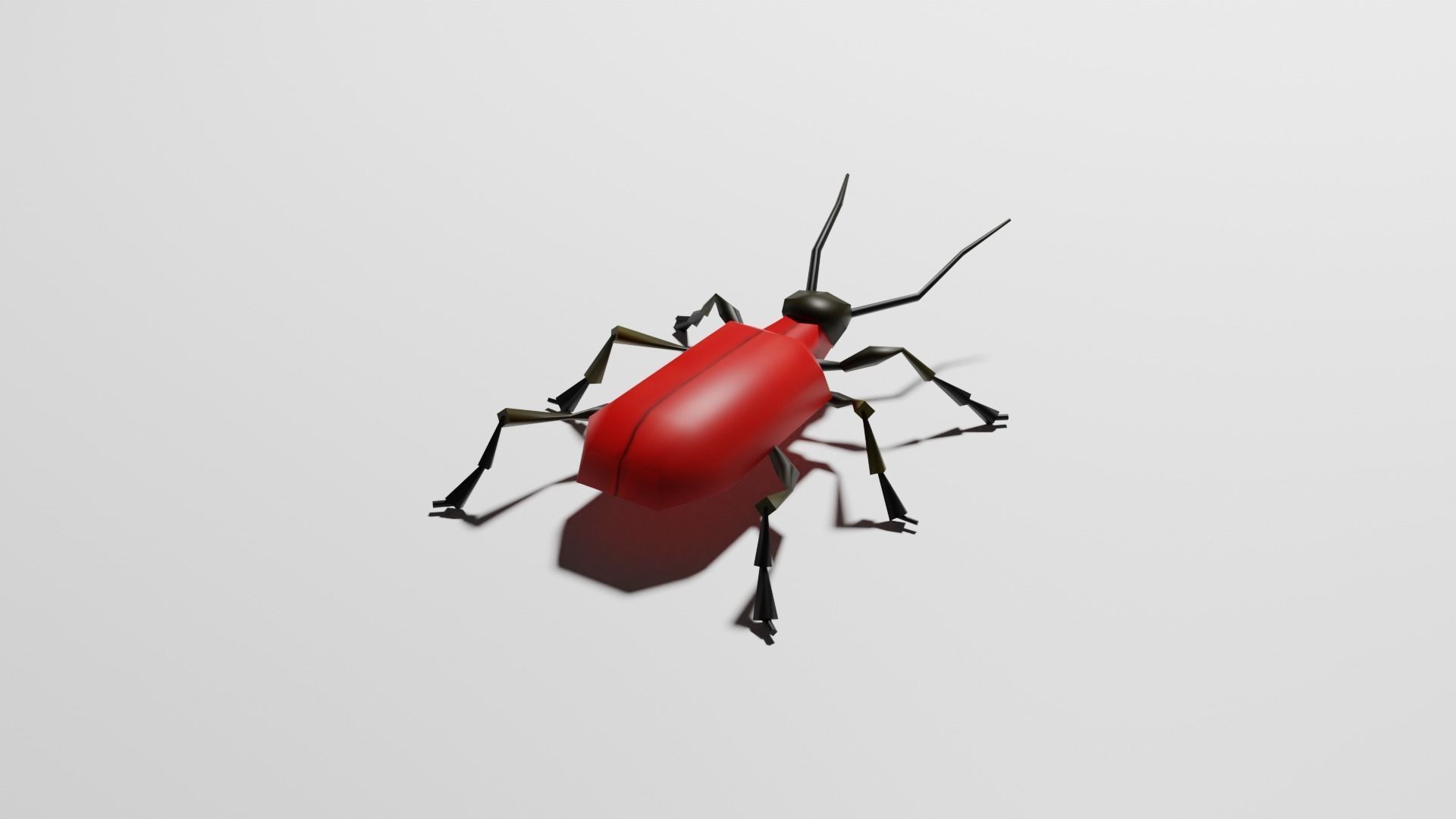 Insects Pack - Low Poly 3D model_16