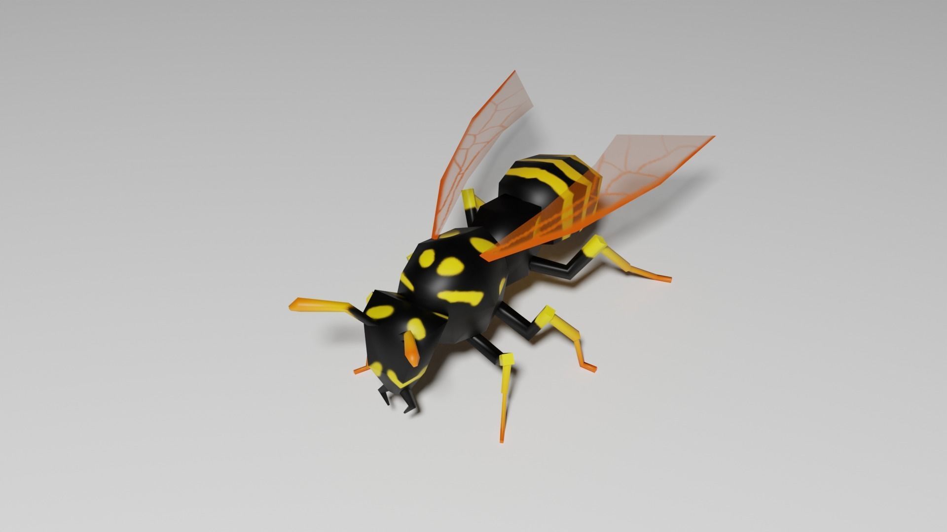 Insects Pack - Low Poly 3D model_5
