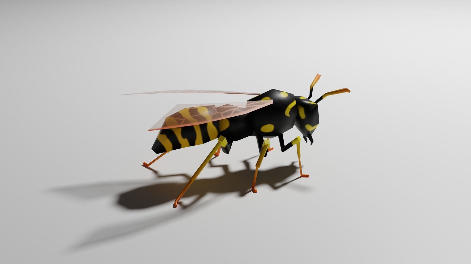 Insects Pack - Low Poly 3D model_6
