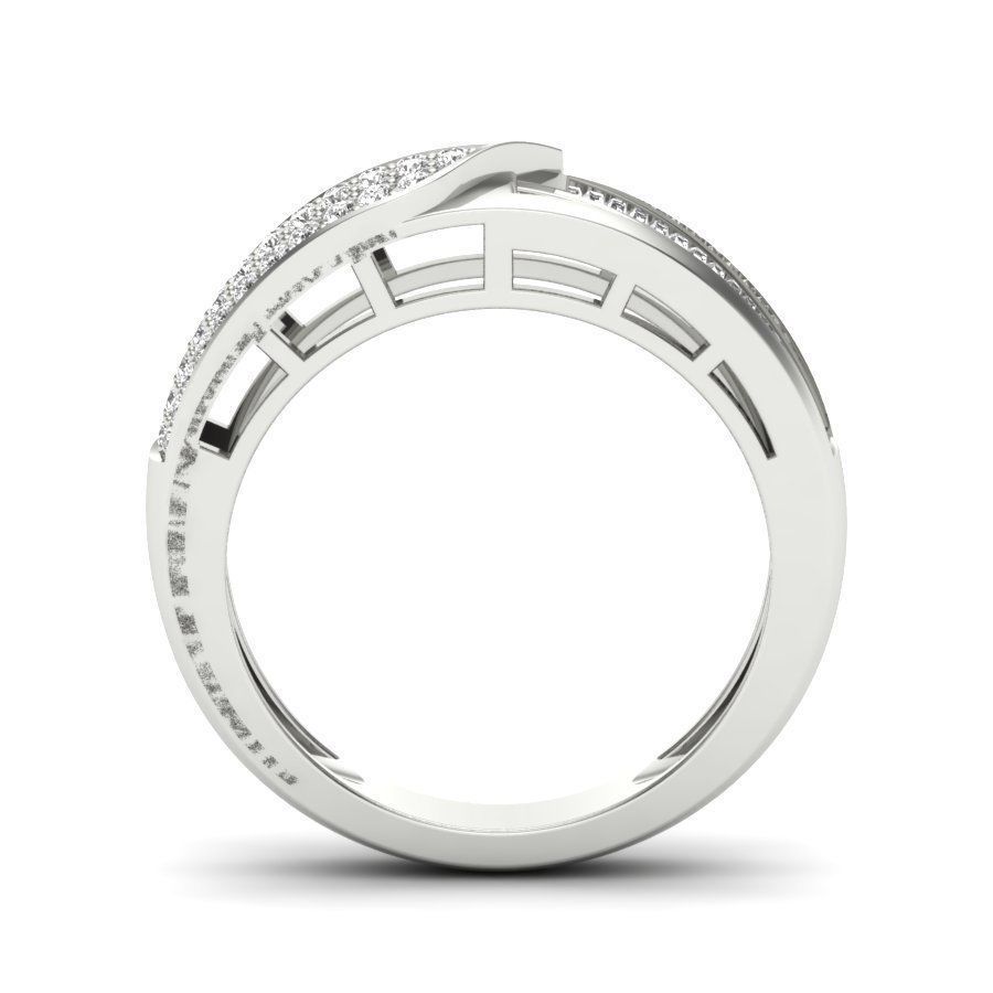 Solitaire Engagement Wedding Ring 3dm stl Render Detail 3D print model_8